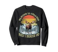 L'Alaska m'appelle et Je Passe au rétro Vintage Sweatshirt