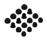 LALASTYLE Embouts de rechange pour écouteurs sans fil Beats Flex, S/M/L/D, 4 tailles, 8 paires d'embouts en silicone souple, compatibles avec Beats Flex, 8 paires (noir)