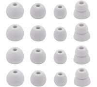 LALASTYLE Lot de 8 paires d'embouts gris compatibles avec Beats Flex, embouts de rechange pour écouteurs sans fil Beats Flex, gris clair