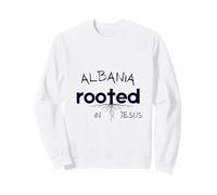 L'Albanie enracinée dans l'art chrétien de Jésus Sweatshirt