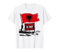 L'Albanie n'est Pas à Vendre Protest du Drapeau albanais T-Shirt