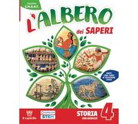 L'albero dei saperi. Ambito antropologico. Storia con esercizi, Geografia con esercizi, Mappe Storia e Geografia 4-5. Per la 4ª classe della Scuola ... Con e-book. Con espansione online (Vol. 1)