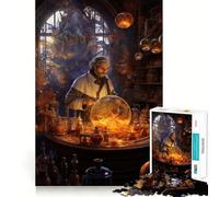 L'Alchimiste Puzzle de 1000 pièces pour Adultes Jeu de réflexion Stimulant Découpe Parfaite Cadeau mémorable 38x52cm