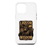L'alcool Entre dans la Sagesse Sort Gorilla Coque pour iPhone 12 Pro Max
