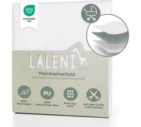 Laleni Protège-matelas incontinence imperméable & respirant 70x100 cm pour bébés | Protège-matelas en molleton, lot de 2 en coton | Protège-matelas