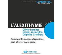 L'alexithymie