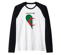 l'Algérie et Mon Amour Manche Raglan