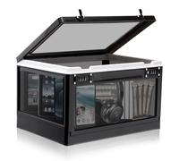 Lalifebuss Grande boîte de rangement verrouillable pour objets personnels, boîte de rangement verrouillable à combinaison pour casier de bureau/école/médicaments/collations/prison