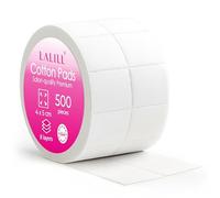 LALILL 500 Tampons - Tampons non pelucheux pour Cleaner, Aceton Remover - Lingettes Nageldesign Manucure - cellulose sans peluches - Gel, vernis, ongles