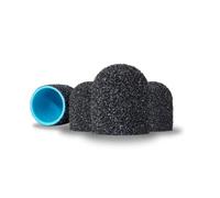 LALILL Capuchons Abrasifs LUX Graphite 10 mm - Grain 80 - 10 pièces - Pour Fraiseuses à Ongles - Élimination des Callosités Épaisses - Pédicure et Podologie - Compatibles avec embouts standards