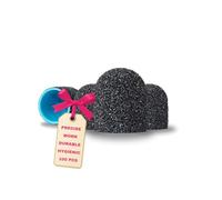 LALILL Capuchons Abrasifs LUX Graphite 13 mm - Grain 180 - 100 pièces - Pour Fraiseuses à Ongles - Élimination des Callosités Épaisses - Pédicure et Podologie - Compatibles avec embouts standards