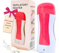 LALILL Chauffe-Cire Pour Cartouches De Cire - Chauffe-Cire Roll-on - Rouleau De Cire - Machine À Cire En Rouleau - Machine À Chauffe-Cire - Epilation À La Cire Chaude - N'importe Quelle Couleur