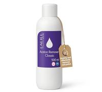 LALILL Dissolvant pour vernis à ongles à l'acétone 500 ml - Acétone pure ongle semi permanent, hybrides, gel UV, capsules et colle pour ongles - Dissolvant vernis semi permanent