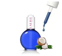 LALILL Huile pour cuticules 75 ml - Huile de soin à la noix de coco - Huile de soin pour les cuticules - Spa Manucure Nail Design Hands - Vegan - avec pipette