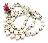 Lalit Kishori Kali Mund Mala | Déesse Nar Mund | Kapalamala | Collier squelette pour Shiv Kaali Pooja