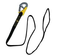 Lalizas Longe de harnais 1 mousqueton NOIR