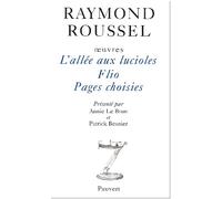 L'Allée aux lucioles, Flio, Pages choisies: Oeuvres, Volume IX