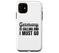 l'Allemagne Appelle et Je Dois Aller Voyageur Vacances allemandes Coque pour iPhone 11
