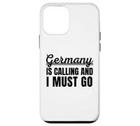 l'Allemagne Appelle et Je Dois Aller Voyageur Vacances allemandes Coque pour iPhone 12 Mini