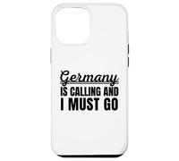 l'Allemagne Appelle et Je Dois Aller Voyageur Vacances allemandes Coque pour iPhone 12 Pro Max