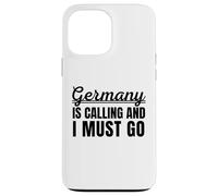 l'Allemagne Appelle et Je Dois Aller Voyageur Vacances allemandes Coque pour iPhone 13 Pro Max