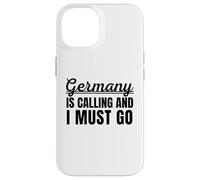 l'Allemagne Appelle et Je Dois Aller Voyageur Vacances allemandes Coque pour iPhone 14