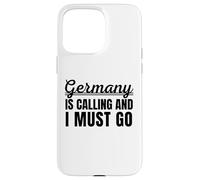 l'Allemagne Appelle et Je Dois Aller Voyageur Vacances allemandes Coque pour iPhone 15 Pro Max