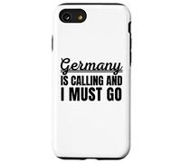 l'Allemagne Appelle et Je Dois Aller Voyageur Vacances allemandes Coque pour iPhone SE (2020) / 7/8