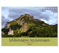 L'Allemagne, tes paysages (Calendrier de bureau 2026 DIN A5 vertical), CALVENDO calendrier mensuel: Les paysages d'Allemagne, aussi uniques que différents