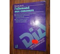 L'allemand Aux Concours