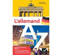 L'allemand de A à Z Grammaire, conjugaison & difficultés - Jean Janitza - Hatier - broché - Scolaire / Universitaire
