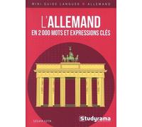 L'allemand En 2 000 Mots Et Expressions Clés