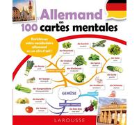 Collectif – L'allemand en cartes mentales – Larousse – Broché