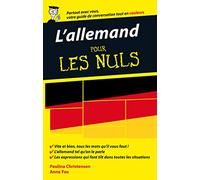 L'Allemand - Guide de conversation Pour les Nuls, 2e