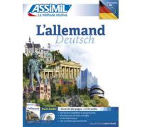 L'allemand (pack cd audio) Packs 4 CD Audio - Bettina Schödel - Assimil - Livre CD - Méthode de langue CD