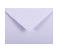 Lalo 19401L - Un paquet sous film de 25 enveloppes gommées blanches Diploma 15,1x19,5 cm 120g, Blanc