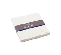 G.Lalo Enveloppes 165×165 mm Vergé doublées gommées – Lot de 25 – Blanc