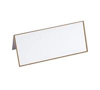 Lalo 33704L - Un paquet de 50 chevalets pliés et bordés d'or 4,4x9,6 cm 320g