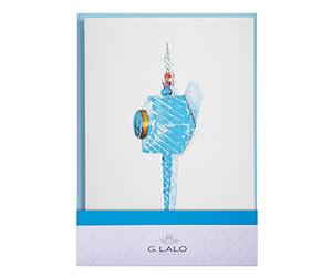Lalo 60810L Set Correspondance Carte double + Enveloppe C6 Encrier d'antan