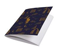 Lalo 75602L carnet cousu spécial 100 ans 48p A6 10,5x14,8cm 90g couv. Bleu