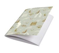 Lalo 75603L carnet cousu spécial 100 ans 48p A6 10,5x14,8cm 90g couv. Vert
