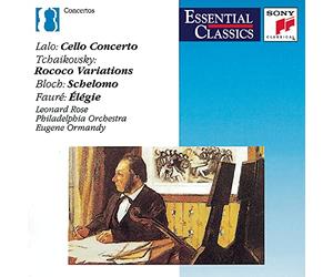 Lalo : Cello Concerto / Tchaikovski : Rococo Variations / Bloch : Schelomo / Fauré : Elégie