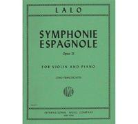 Lalo Edouard Symphonie Espagnole, Op. 21 - Violin and Piano - by Zino Francescatti - International