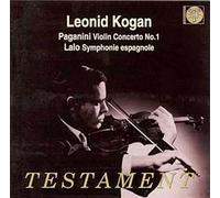 Lalo : Symphonie Espagole - Paganini : Concerto Pour Violon No. 1 - Leonid Kogan, Violon