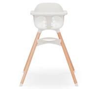 Lalo The Chair Chaise haute convertible 3 en 1 pour bébés et tout-petits - Chaise haute pour bébé avec plateau passe au lave-vaisselle, repose-pieds réglable et coussin de chaise haute lavable en