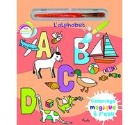 L'alphabet - Coloriage magique à l'eau