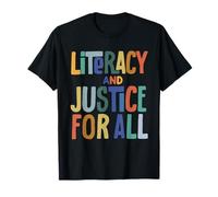 L'alphabétisation et la Justice pour Tous protègent Les bibliothèques, Les Livres Interdits T-Shirt