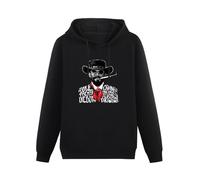 LAM PURE Django Unchained Graphic Hoody Quentin Tarantino Movie Hoodie Men's Hoody Unisex Ptinted Hoodies Long Sleeve Men's Hooded with Pocket Black L