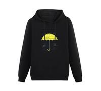 LAM PURE How I Met Your Mother Life Lessons Hoody Unisex Ptinted Hoodies Long Sleeve Men's Hooded with Pocket Black L