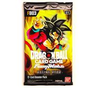 LAM-TCG FB03 - Raging Roar - 1 booster - Anglais - Emballage d'origine - Cartes à collectionner - Avec protection d'expédition LAM-TCG - Compatible avec Dragonball - Fusion World - Trading Cards